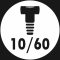 Imbusová skrutka 10/60
