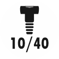 Allen screw 10/40