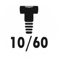 Allen screw 10/60