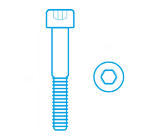 Allen screw 10/80