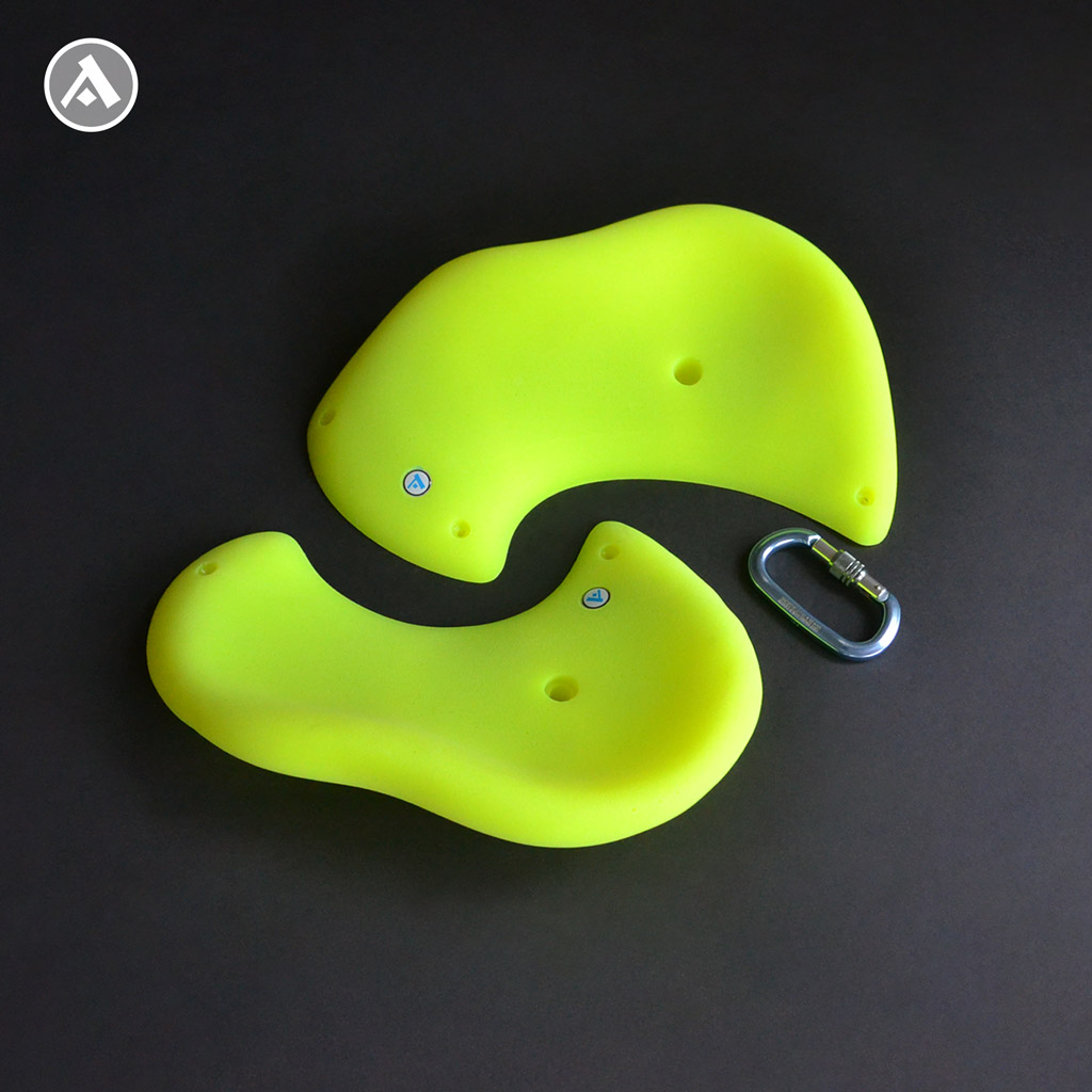 Corals - 2pcs of Roof-jugs holds, Anatomic Climbing Holds