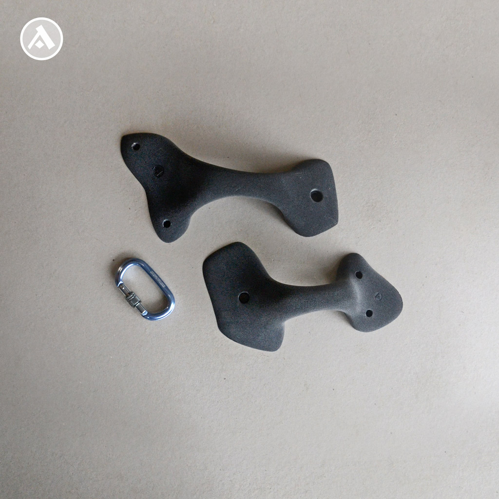 Handles - pair of Anatomic climbing holds